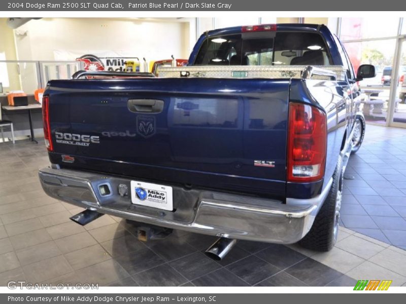 Patriot Blue Pearl / Dark Slate Gray 2004 Dodge Ram 2500 SLT Quad Cab