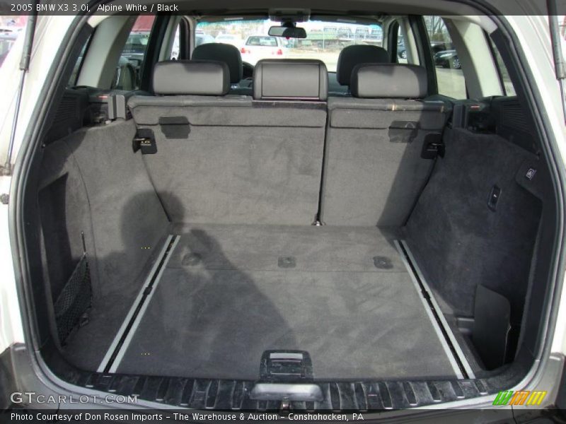 Alpine White / Black 2005 BMW X3 3.0i