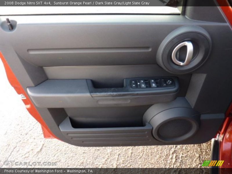 Sunburst Orange Pearl / Dark Slate Gray/Light Slate Gray 2008 Dodge Nitro SXT 4x4