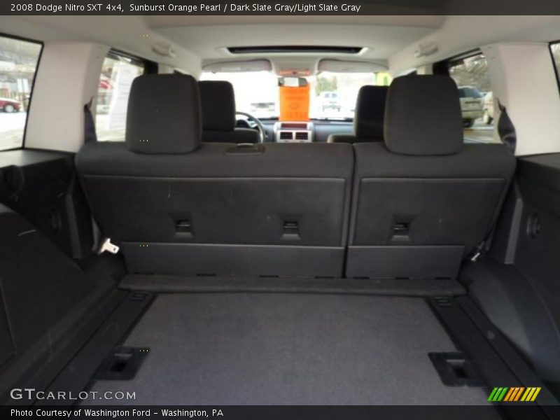 Sunburst Orange Pearl / Dark Slate Gray/Light Slate Gray 2008 Dodge Nitro SXT 4x4