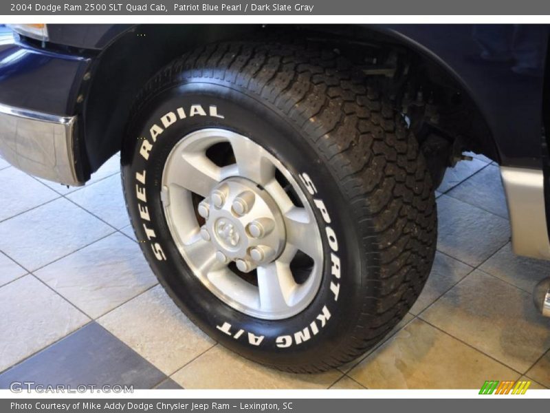 Patriot Blue Pearl / Dark Slate Gray 2004 Dodge Ram 2500 SLT Quad Cab