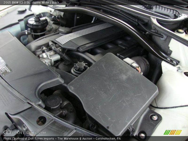Alpine White / Black 2005 BMW X3 3.0i