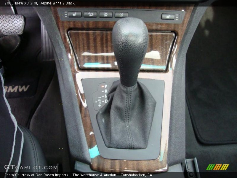 Alpine White / Black 2005 BMW X3 3.0i