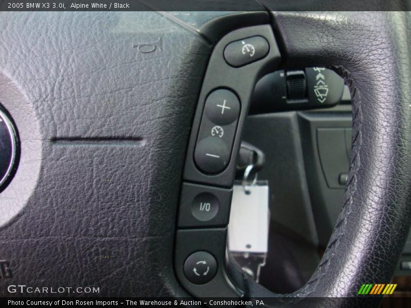 Alpine White / Black 2005 BMW X3 3.0i
