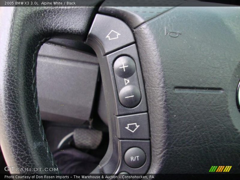 Alpine White / Black 2005 BMW X3 3.0i