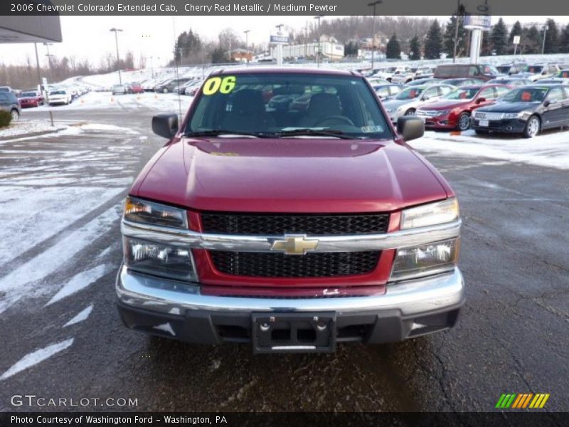 Cherry Red Metallic / Medium Pewter 2006 Chevrolet Colorado Extended Cab