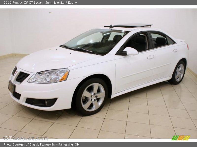 Summit White / Ebony 2010 Pontiac G6 GT Sedan