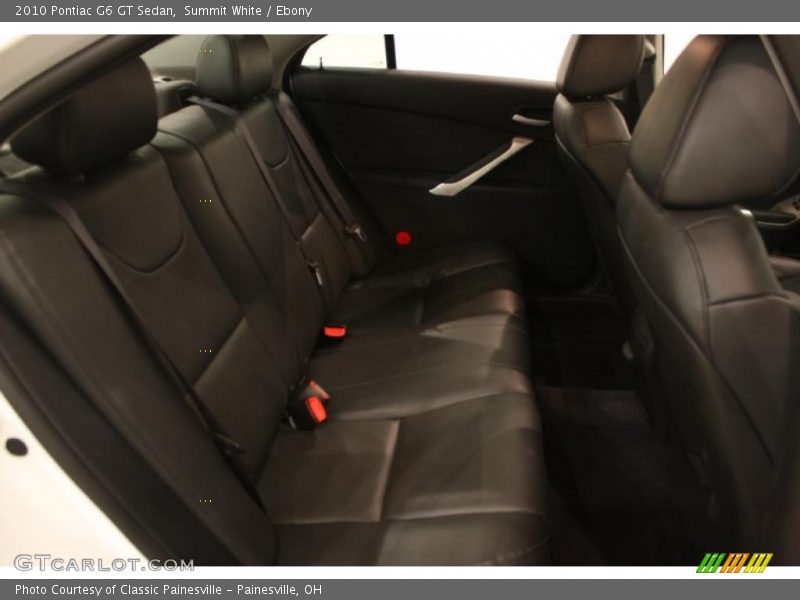 Summit White / Ebony 2010 Pontiac G6 GT Sedan