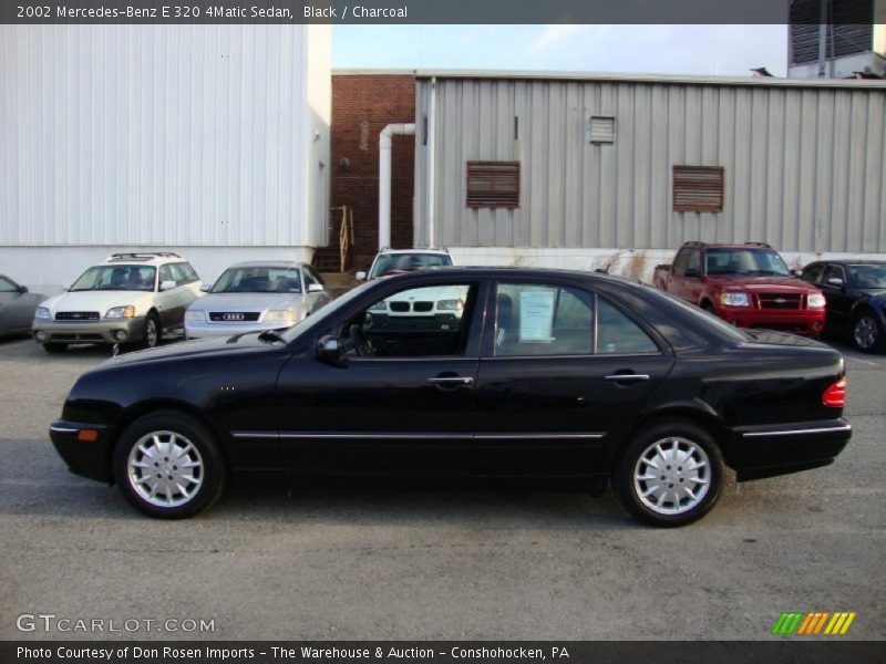 Black / Charcoal 2002 Mercedes-Benz E 320 4Matic Sedan