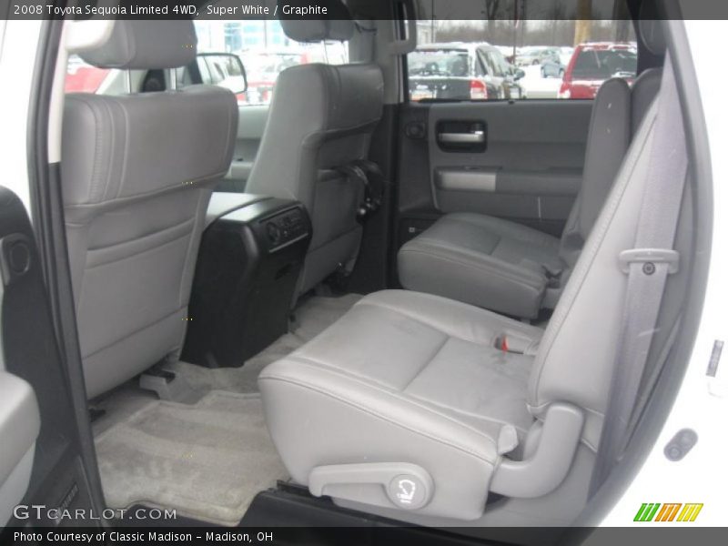 Super White / Graphite 2008 Toyota Sequoia Limited 4WD