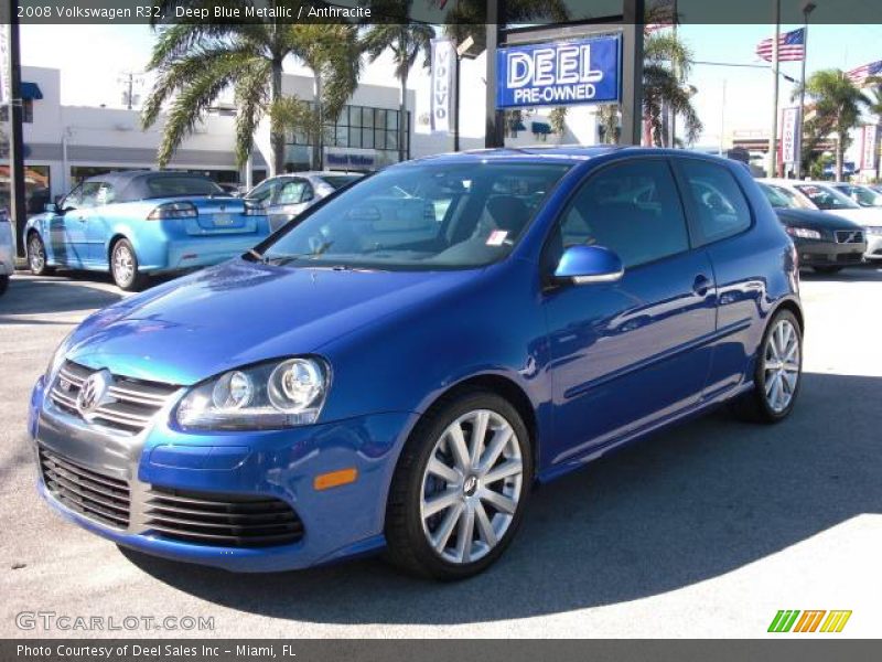 Deep Blue Metallic / Anthracite 2008 Volkswagen R32