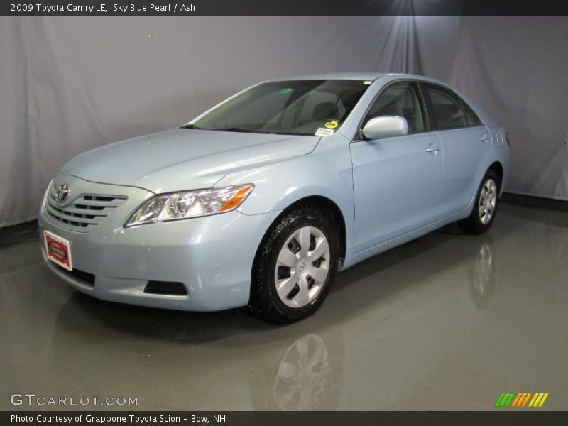 Sky Blue Pearl / Ash 2009 Toyota Camry LE