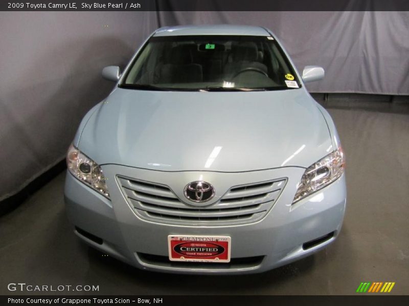 Sky Blue Pearl / Ash 2009 Toyota Camry LE