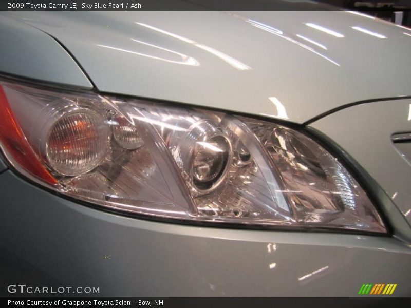 Sky Blue Pearl / Ash 2009 Toyota Camry LE