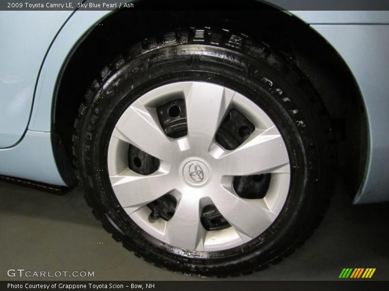 Sky Blue Pearl / Ash 2009 Toyota Camry LE
