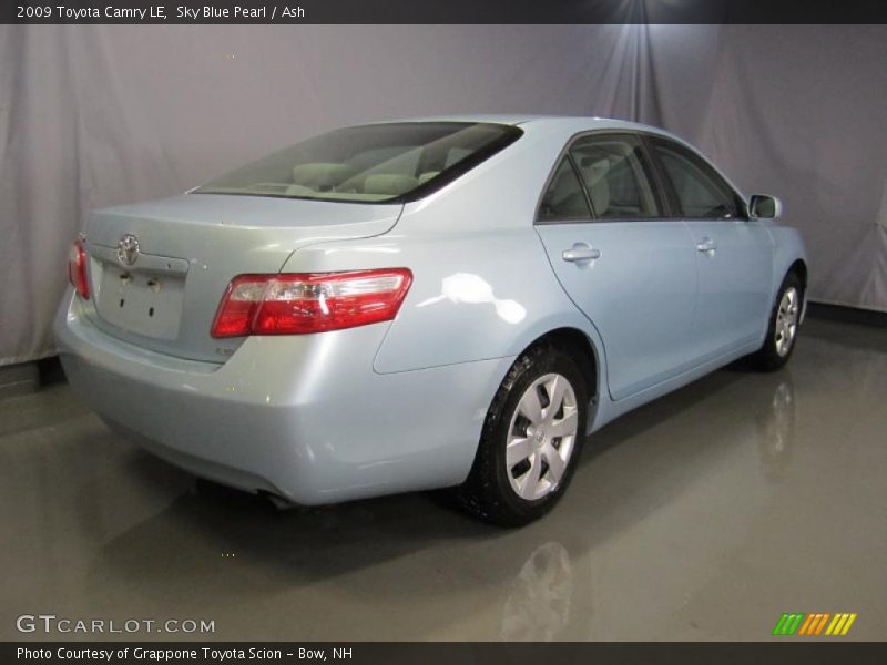 Sky Blue Pearl / Ash 2009 Toyota Camry LE