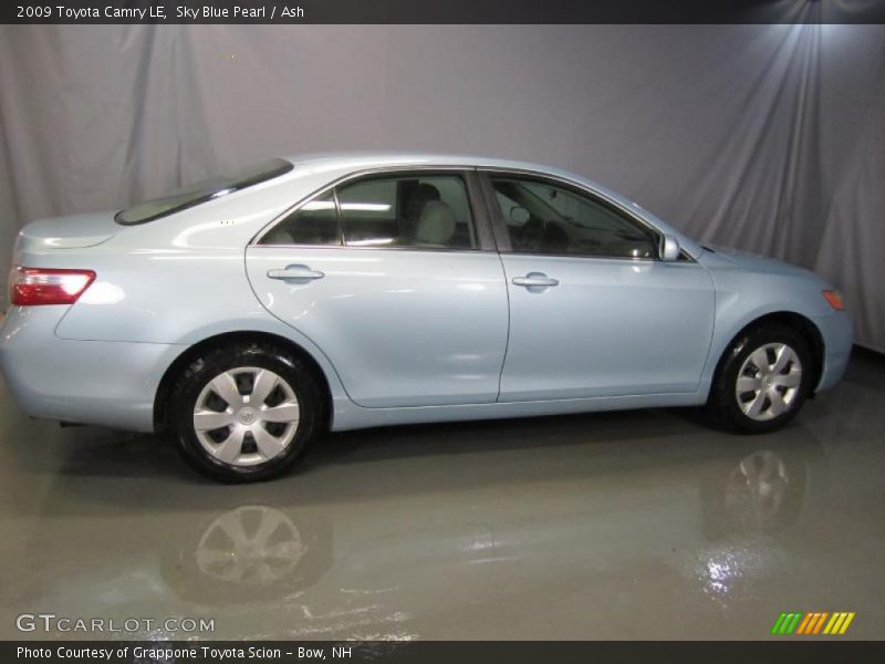 Sky Blue Pearl / Ash 2009 Toyota Camry LE