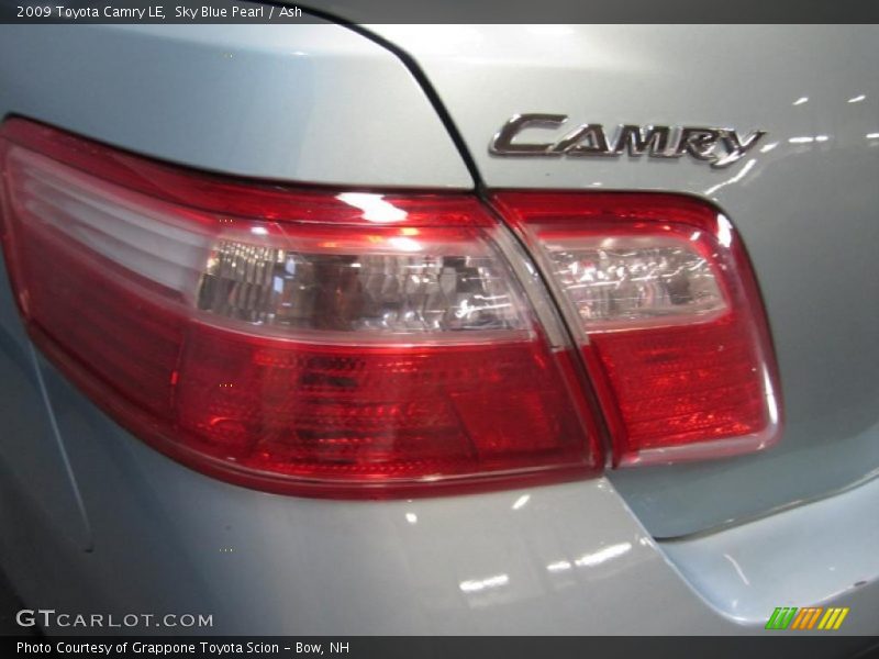 Sky Blue Pearl / Ash 2009 Toyota Camry LE