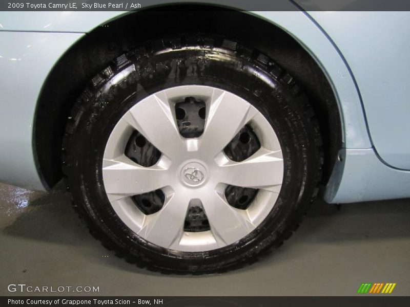 Sky Blue Pearl / Ash 2009 Toyota Camry LE