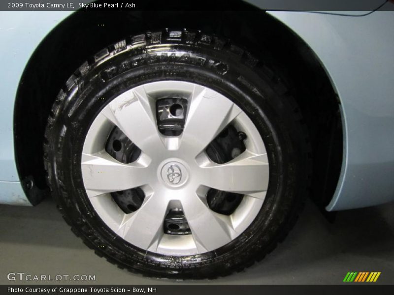Sky Blue Pearl / Ash 2009 Toyota Camry LE