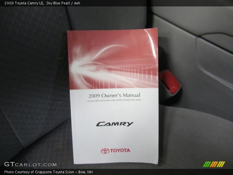 Sky Blue Pearl / Ash 2009 Toyota Camry LE