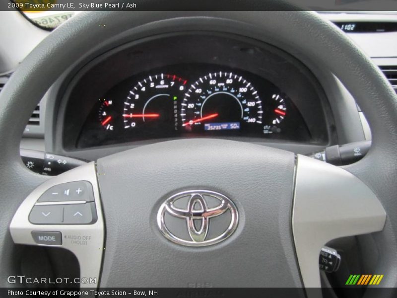 Sky Blue Pearl / Ash 2009 Toyota Camry LE