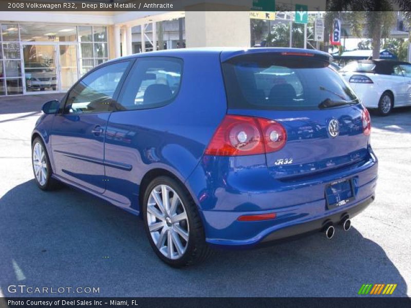 Deep Blue Metallic / Anthracite 2008 Volkswagen R32