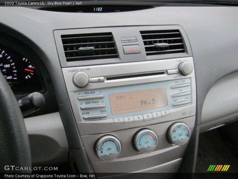Sky Blue Pearl / Ash 2009 Toyota Camry LE