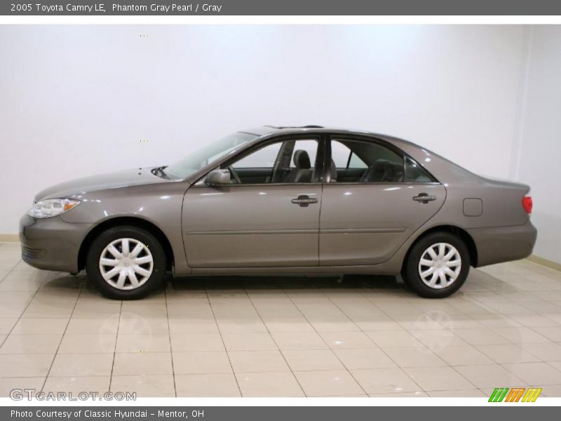Phantom Gray Pearl / Gray 2005 Toyota Camry LE