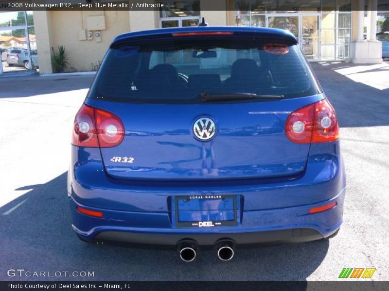 Deep Blue Metallic / Anthracite 2008 Volkswagen R32