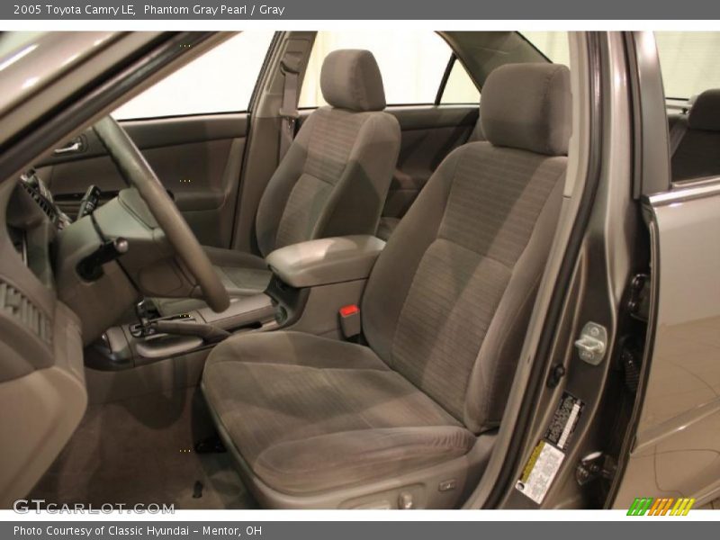 Phantom Gray Pearl / Gray 2005 Toyota Camry LE