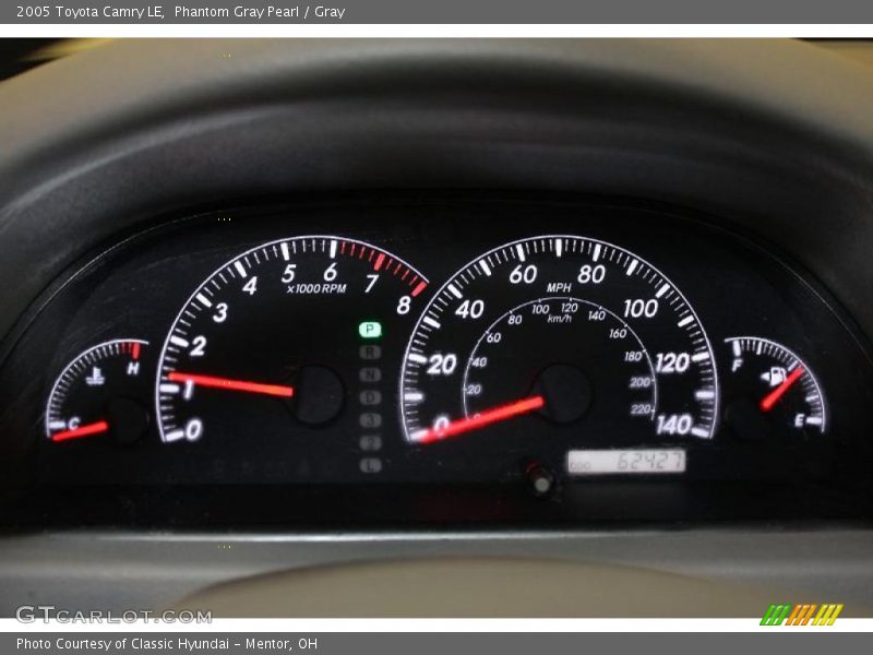 Phantom Gray Pearl / Gray 2005 Toyota Camry LE