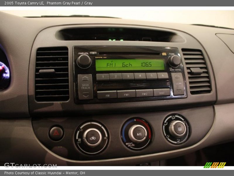 Phantom Gray Pearl / Gray 2005 Toyota Camry LE