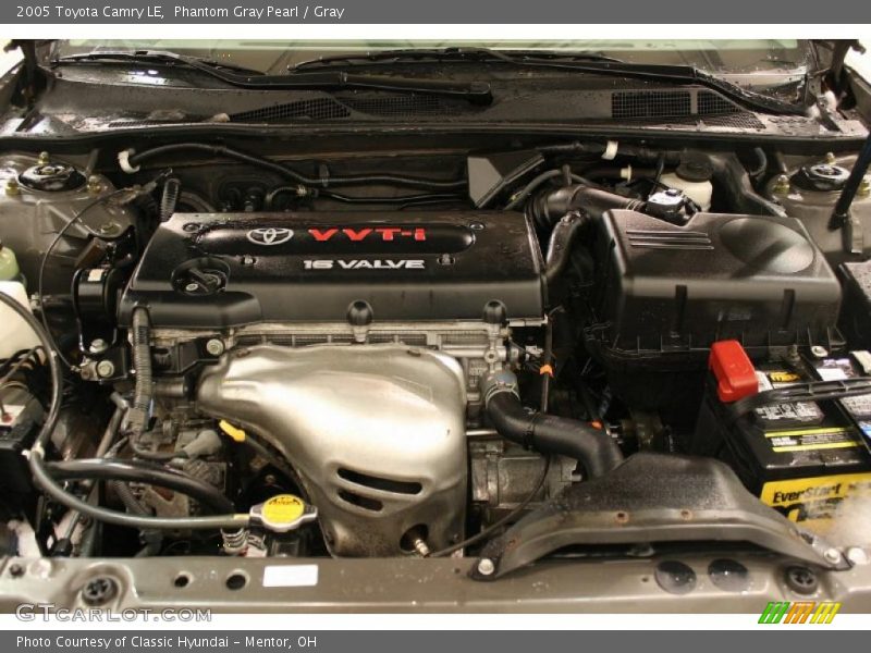 Phantom Gray Pearl / Gray 2005 Toyota Camry LE
