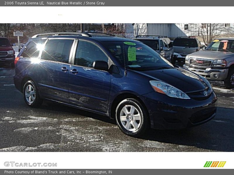 Nautical Blue Metallic / Stone Gray 2006 Toyota Sienna LE