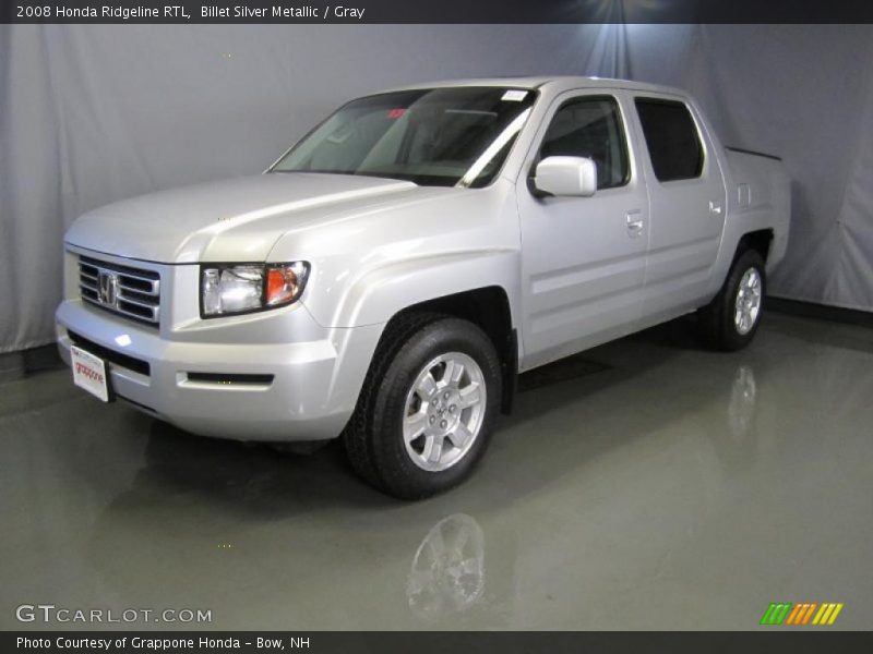 Billet Silver Metallic / Gray 2008 Honda Ridgeline RTL