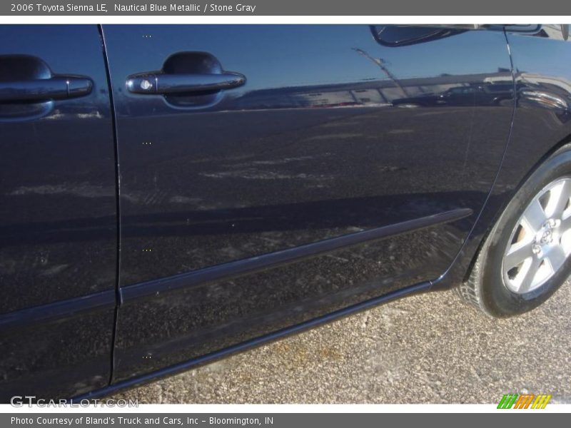 Nautical Blue Metallic / Stone Gray 2006 Toyota Sienna LE