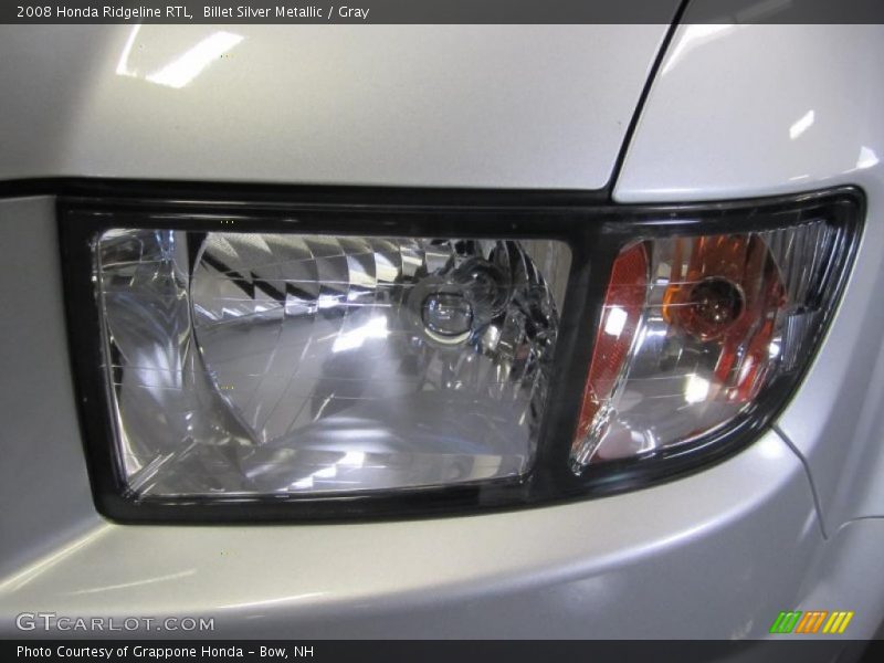 Billet Silver Metallic / Gray 2008 Honda Ridgeline RTL