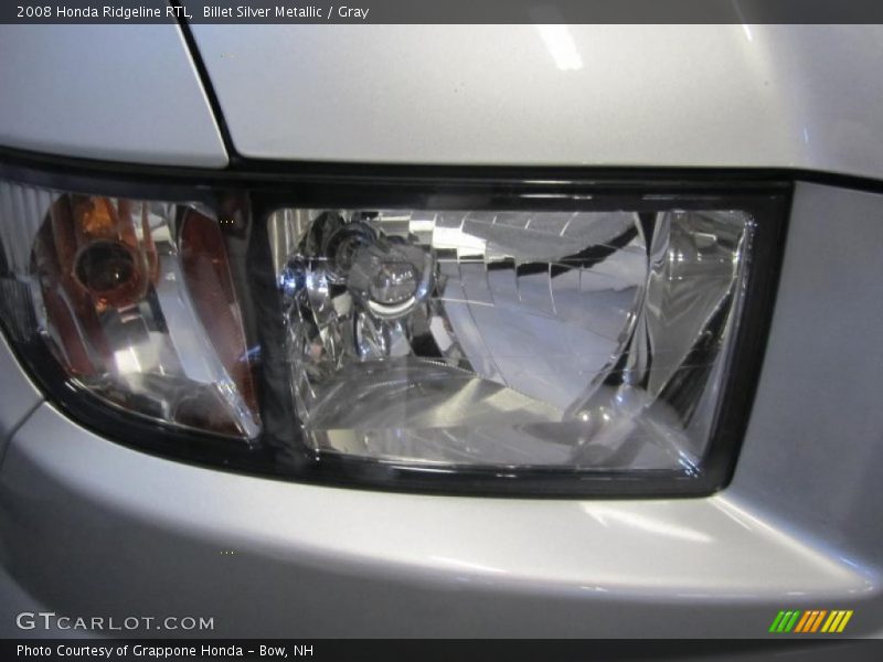Billet Silver Metallic / Gray 2008 Honda Ridgeline RTL