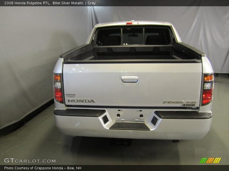 Billet Silver Metallic / Gray 2008 Honda Ridgeline RTL