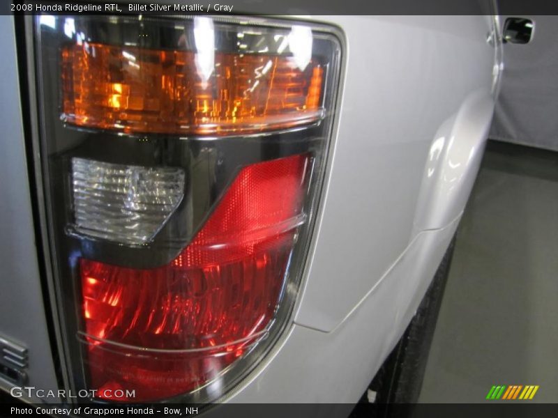Billet Silver Metallic / Gray 2008 Honda Ridgeline RTL