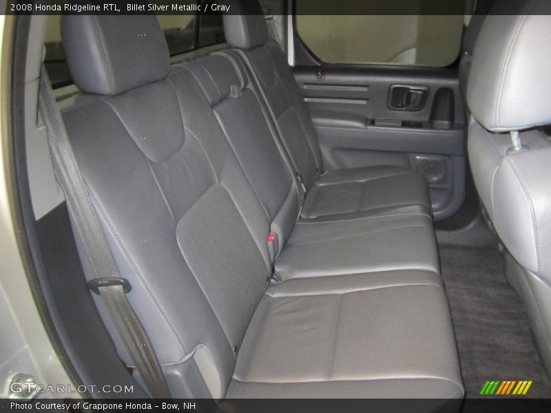 Billet Silver Metallic / Gray 2008 Honda Ridgeline RTL