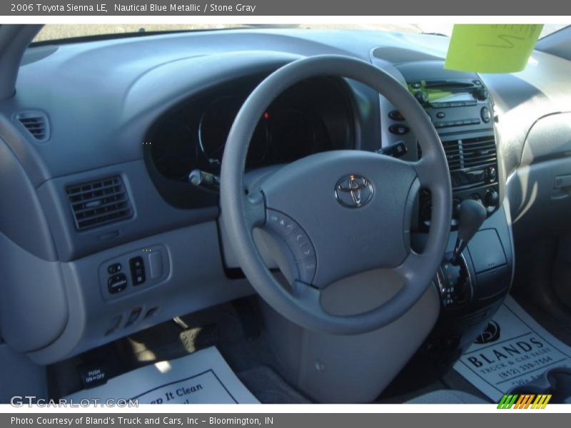 Nautical Blue Metallic / Stone Gray 2006 Toyota Sienna LE