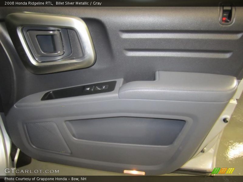 Billet Silver Metallic / Gray 2008 Honda Ridgeline RTL