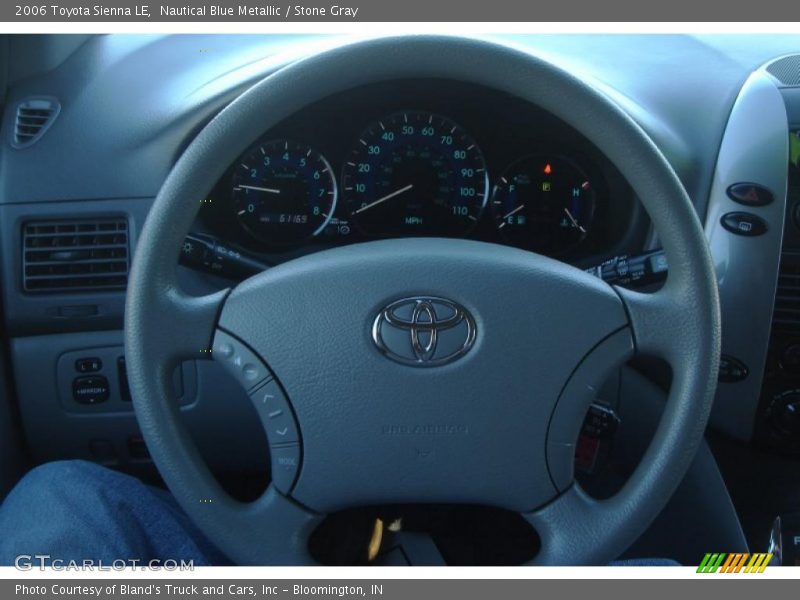 Nautical Blue Metallic / Stone Gray 2006 Toyota Sienna LE