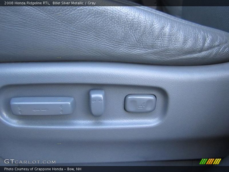 Billet Silver Metallic / Gray 2008 Honda Ridgeline RTL