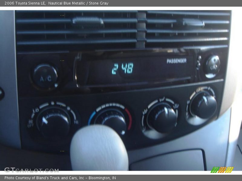 Nautical Blue Metallic / Stone Gray 2006 Toyota Sienna LE