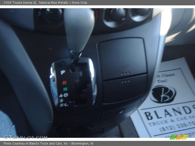 Nautical Blue Metallic / Stone Gray 2006 Toyota Sienna LE