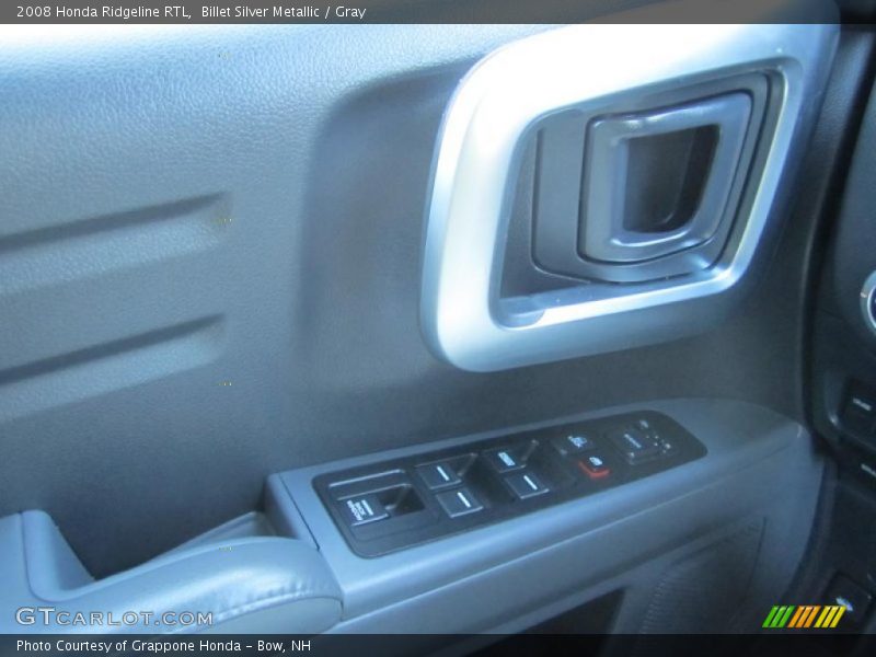 Billet Silver Metallic / Gray 2008 Honda Ridgeline RTL