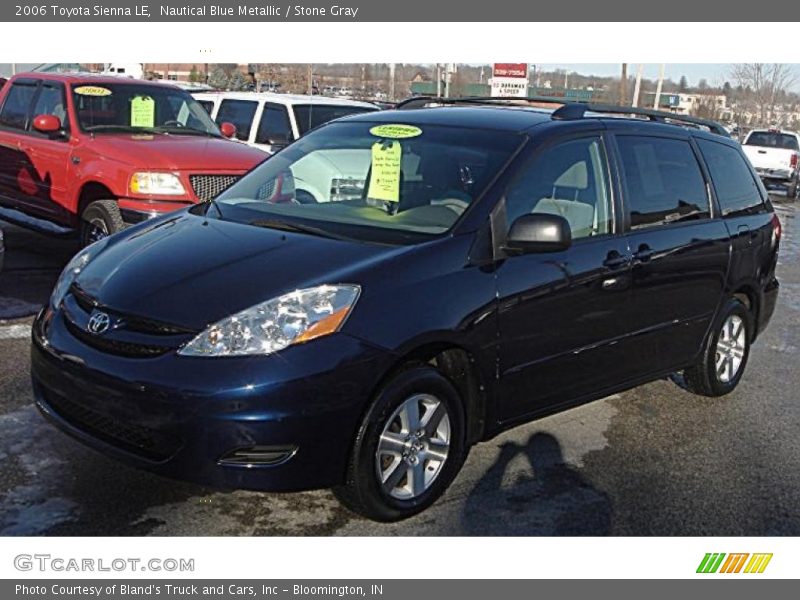 Nautical Blue Metallic / Stone Gray 2006 Toyota Sienna LE